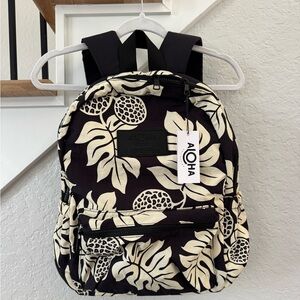 ALOHA Collection Sand and Black Backpack
